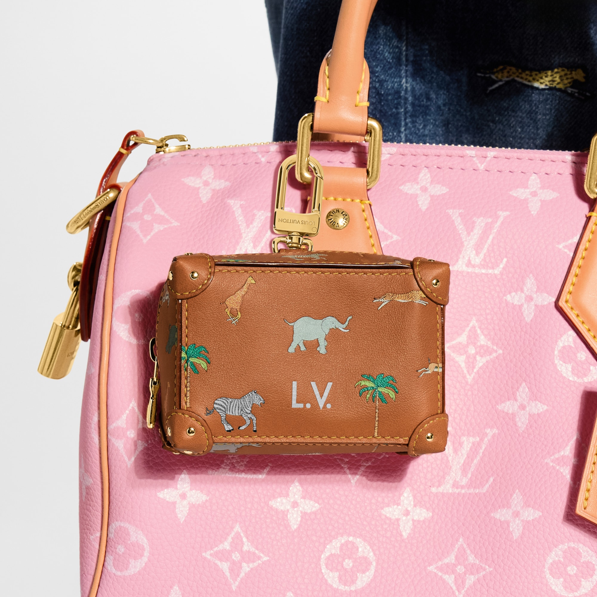 LV x The Darjeling Limited Mini Trunk Pouch S00 - Accessories